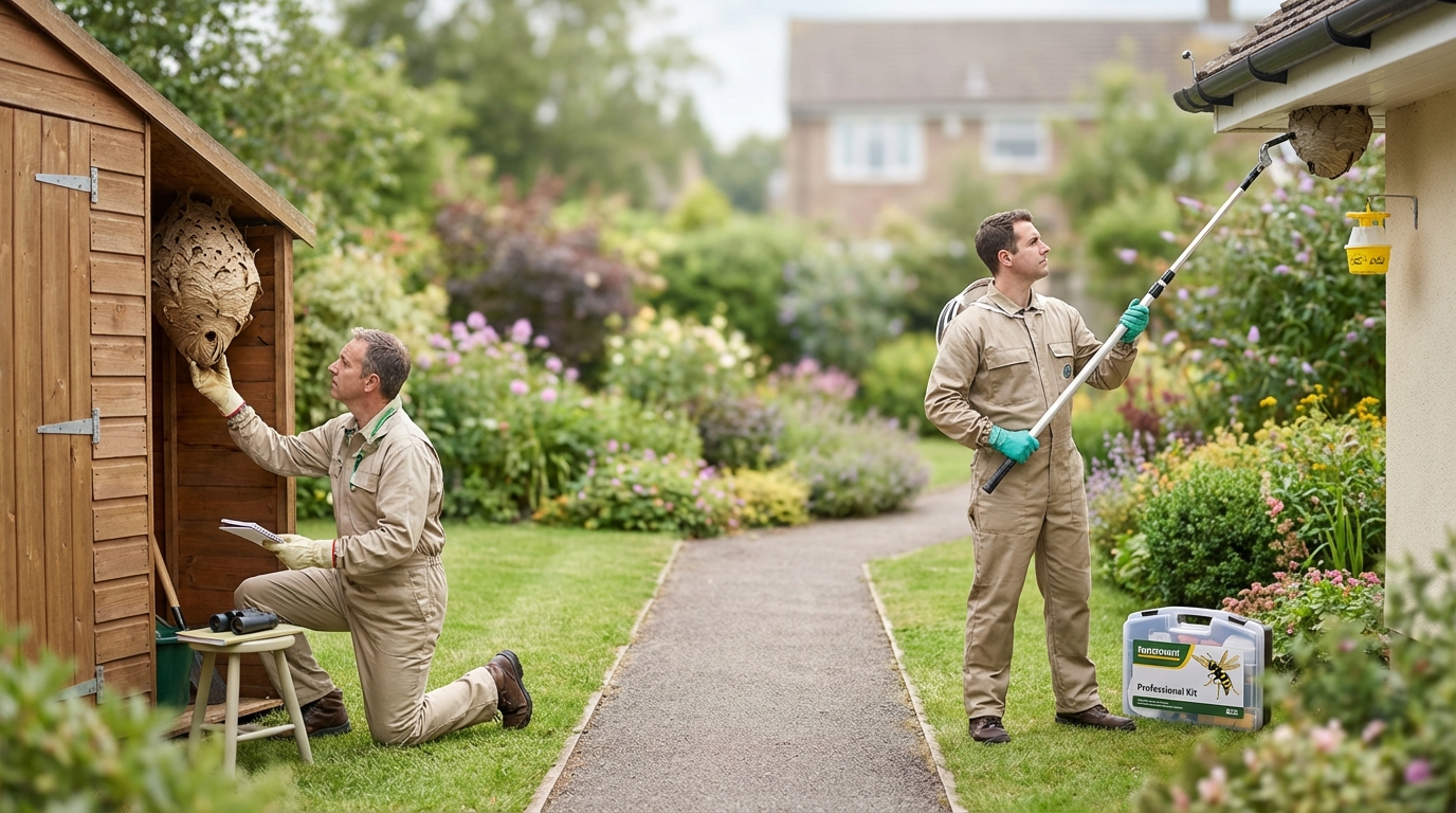 Wasp nest in the garden: Should it be left alone or removed? Complete guide