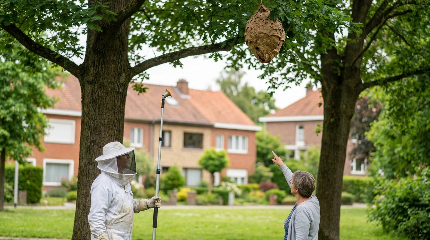 Frelons asiatiques à Jette : guide complet et solutions de destruction
