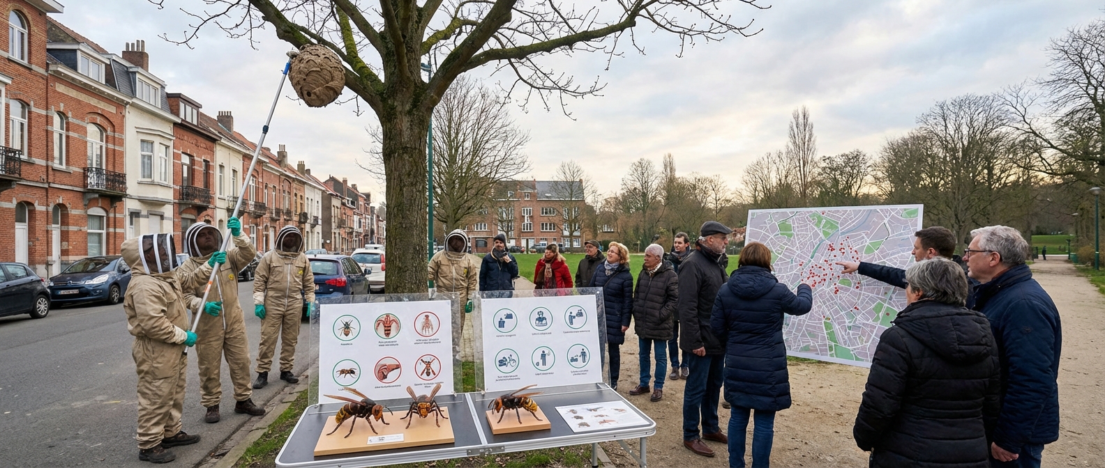 Aziatische horzel in Schaarbeek: Complete interventie- en veiligheidsgids