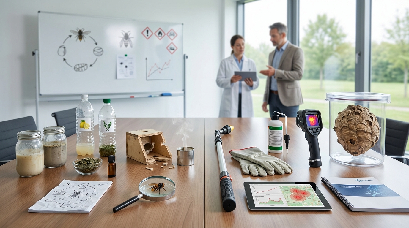 Hoe van Aziatische horzels afkomen: Gids en oplossingen