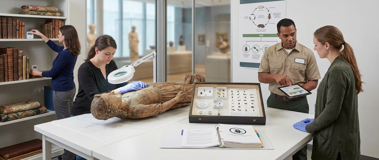 Museum pest control plan: the conservation guide
