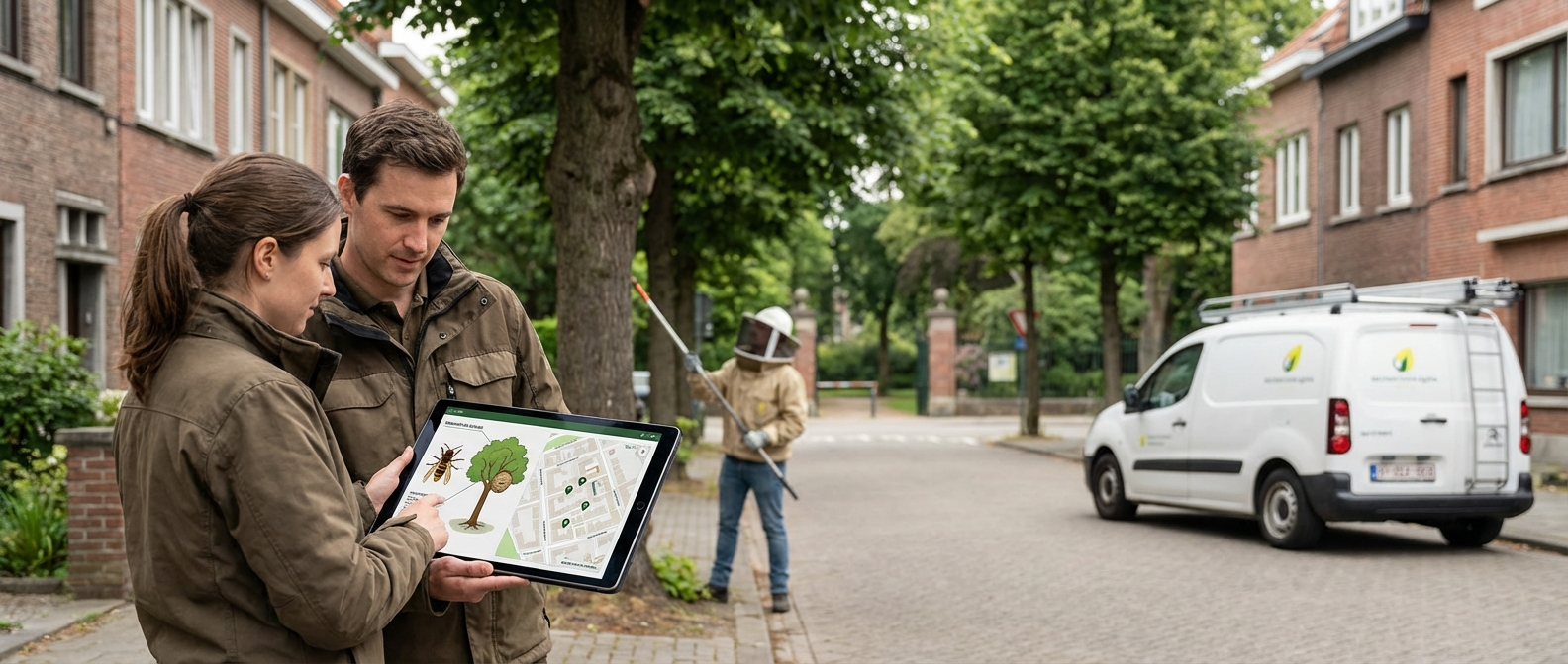 Asian Hornet in Berchem-Sainte-Agathe: Guide and Local Intervention