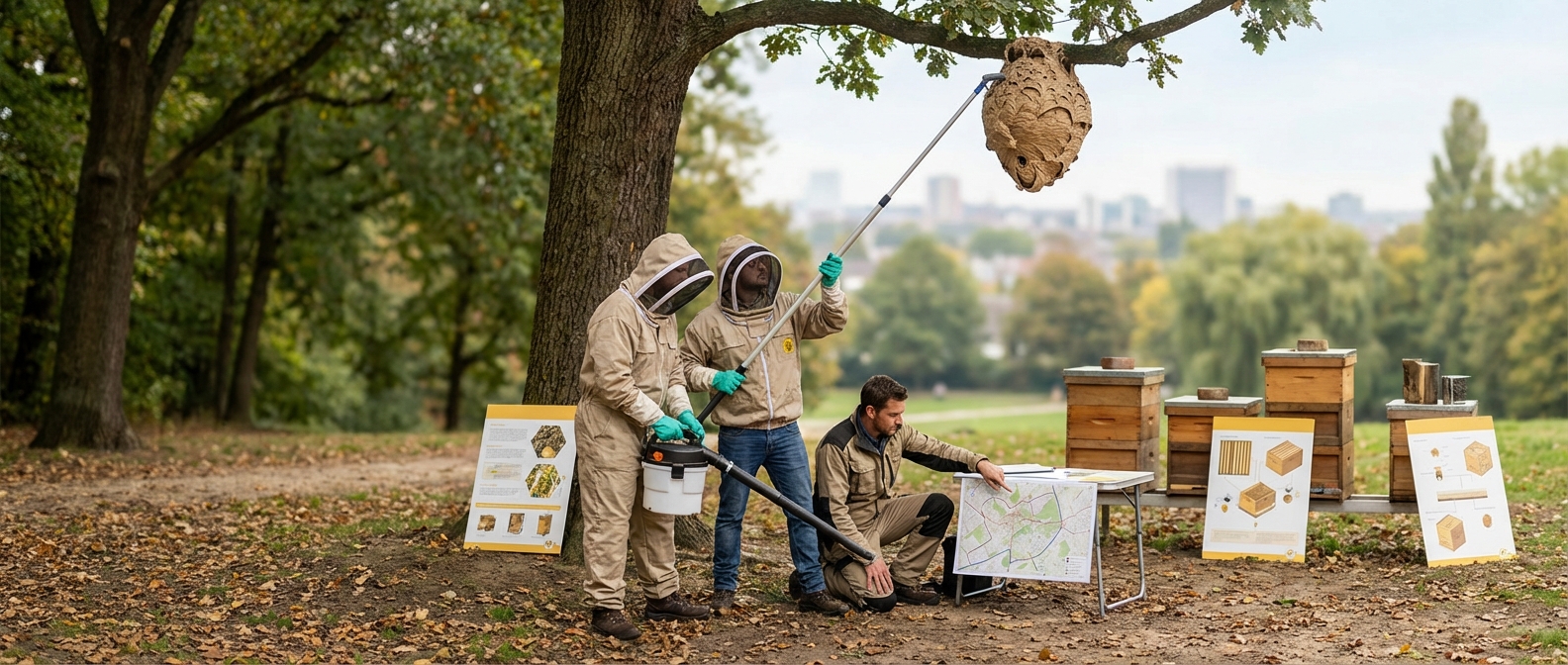Asian hornets in Anderlecht: Destruction guide and local advice