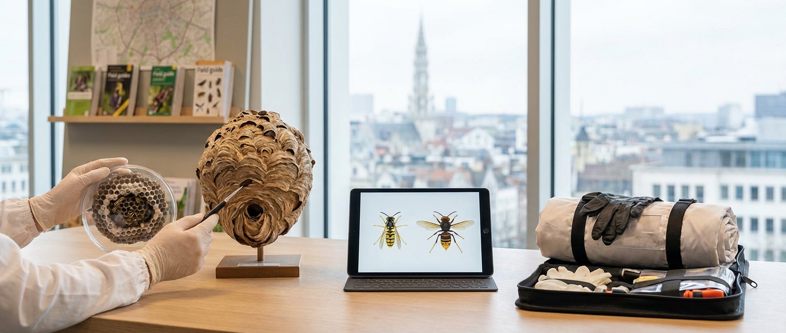 Wespennest in Brussel: complete gids en prijzen voor wespenverdelging