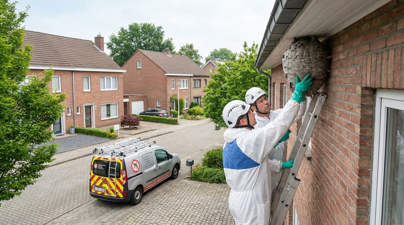 Wespennest vernietigen in Neder-Over-Heembeek: Experts & Tarieven
