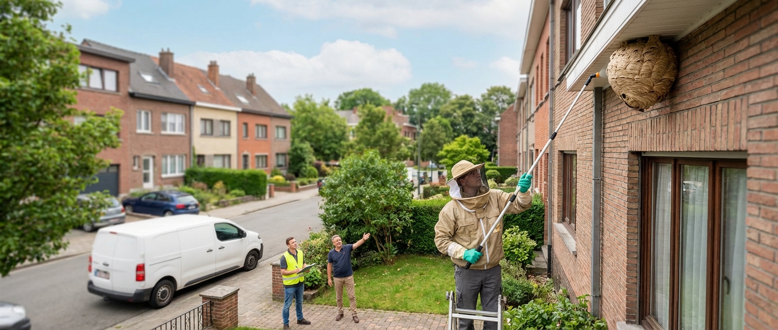 Destruction nid de guêpes Anderlecht : Tarifs et Interventions 1070