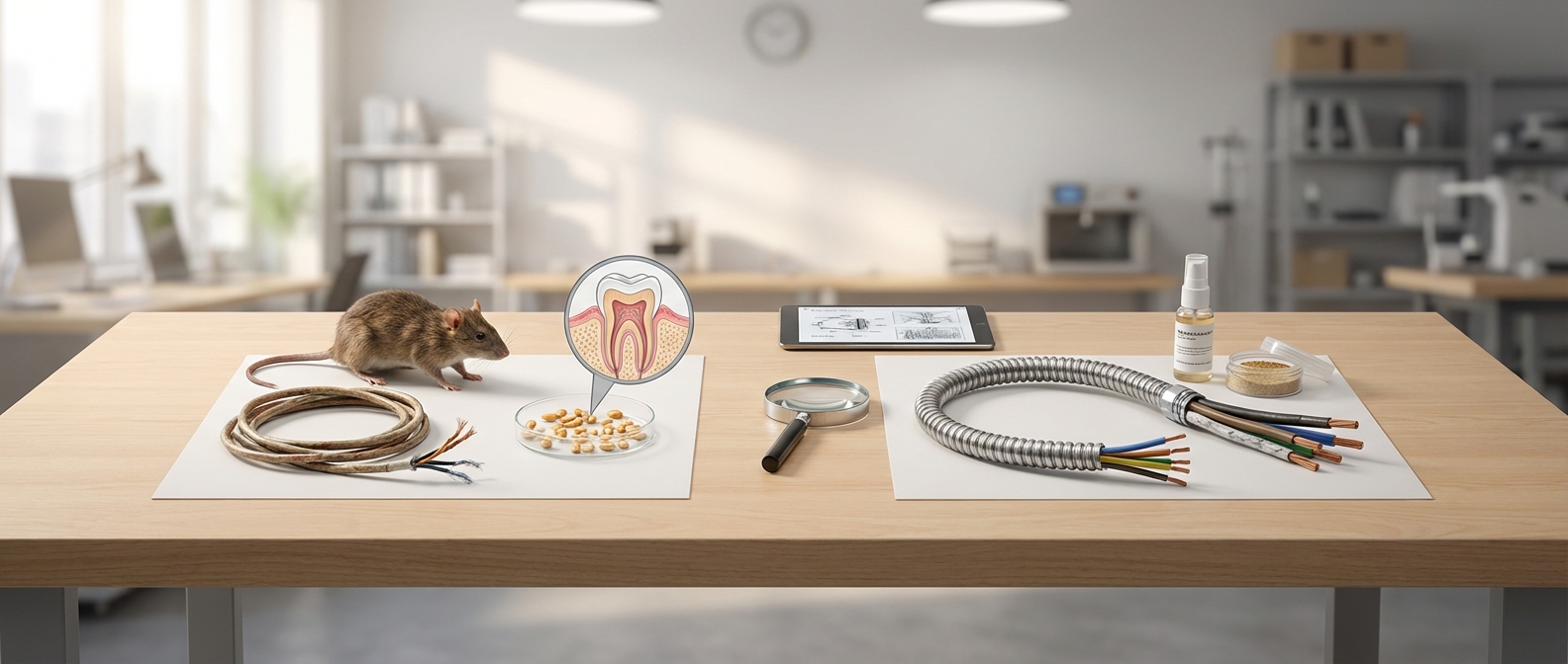 Ratten en elektriciteitsdraden: Waarom eten ze die op en hoe kun je jezelf beschermen?