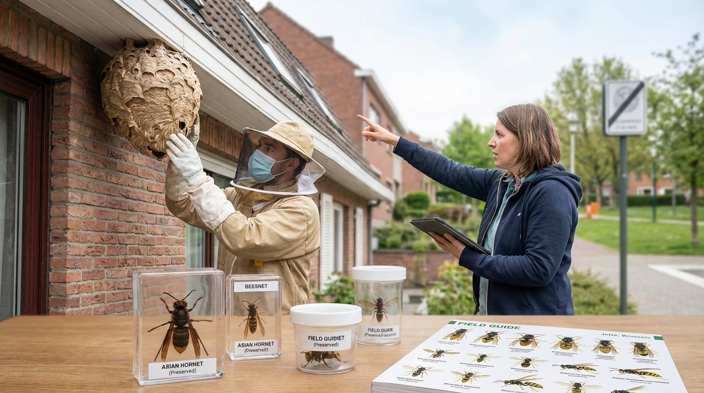 Nid de guêpes à Jette : Guide complet sur la destruction et l'urgence