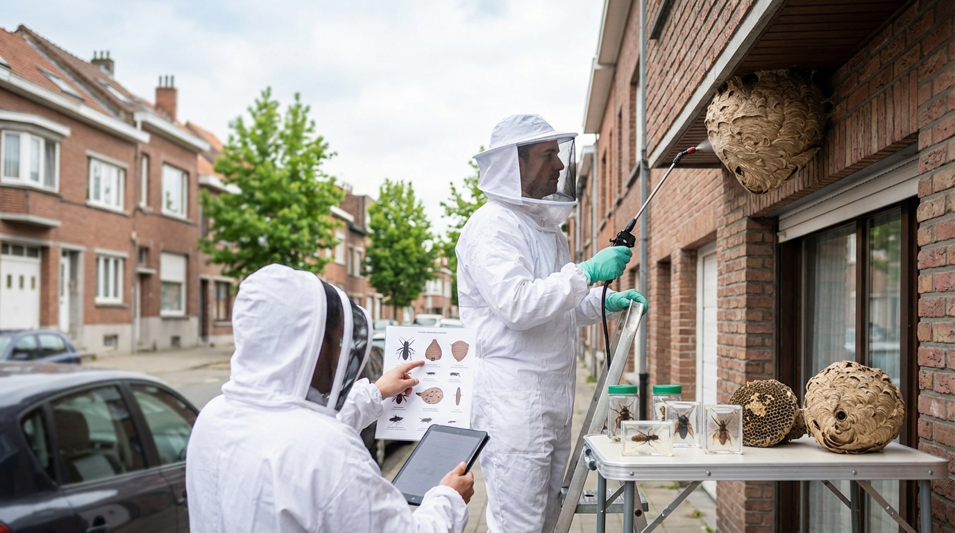 Nid de Guêpes à Molenbeek : Guide d'Intervention et Tarifs 2024