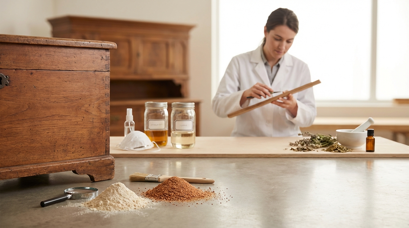 Sciure au pied d'un meuble : quel insecte et comment s'en débarrasser ?