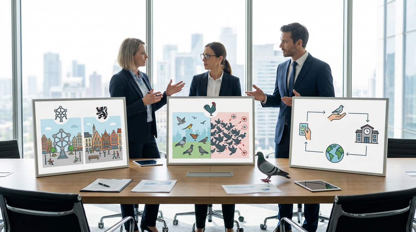 Nourrir les pigeons : Que dit la loi en Belgique ? Guide complet