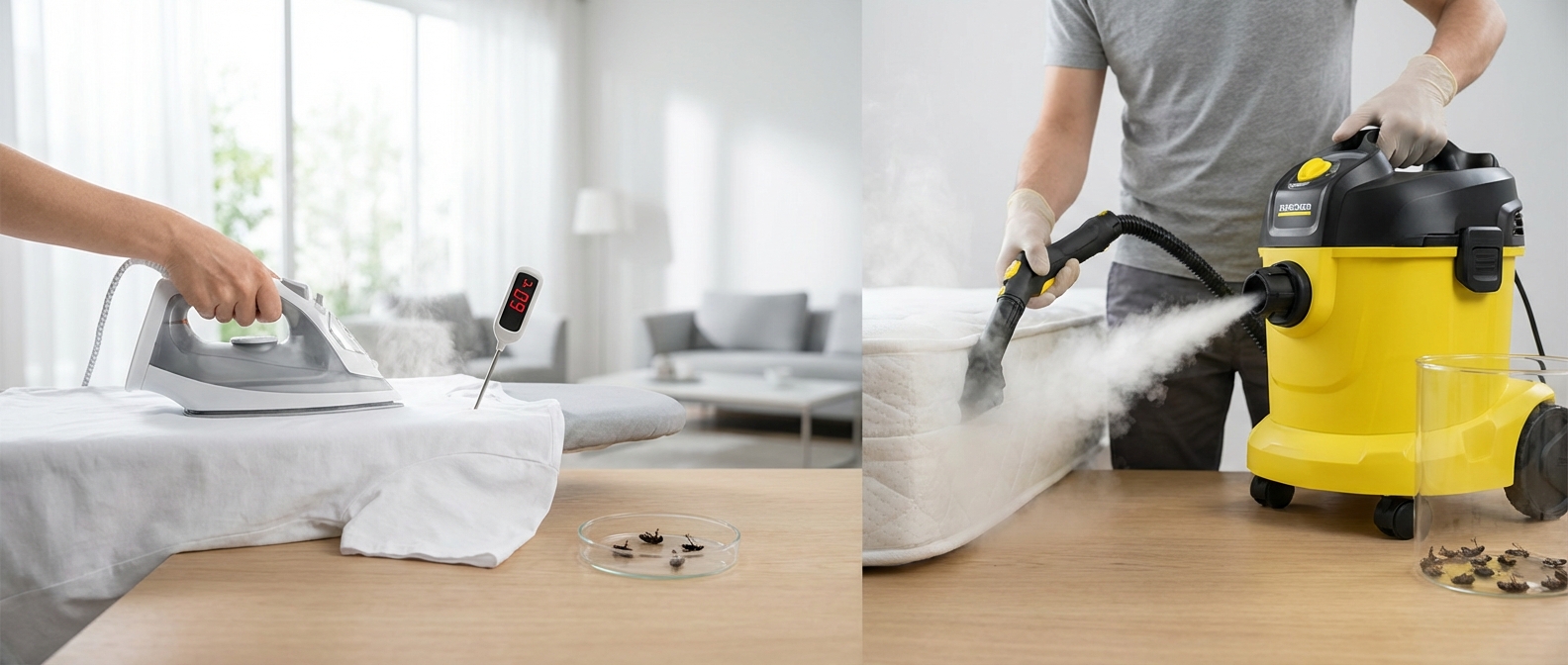 Stomen en strijken tegen bedwantsen : Complete gids