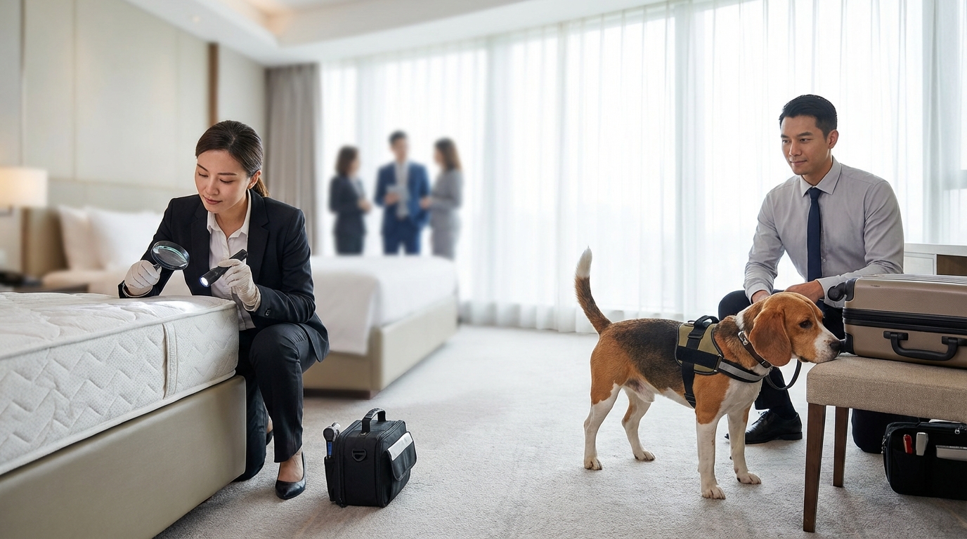 Bedwantsen opsporen met honden : Effectiever dan het menselijk oog? 11 Bedwantsen opsporen met honden : Effectiever dan het menselijk oog?