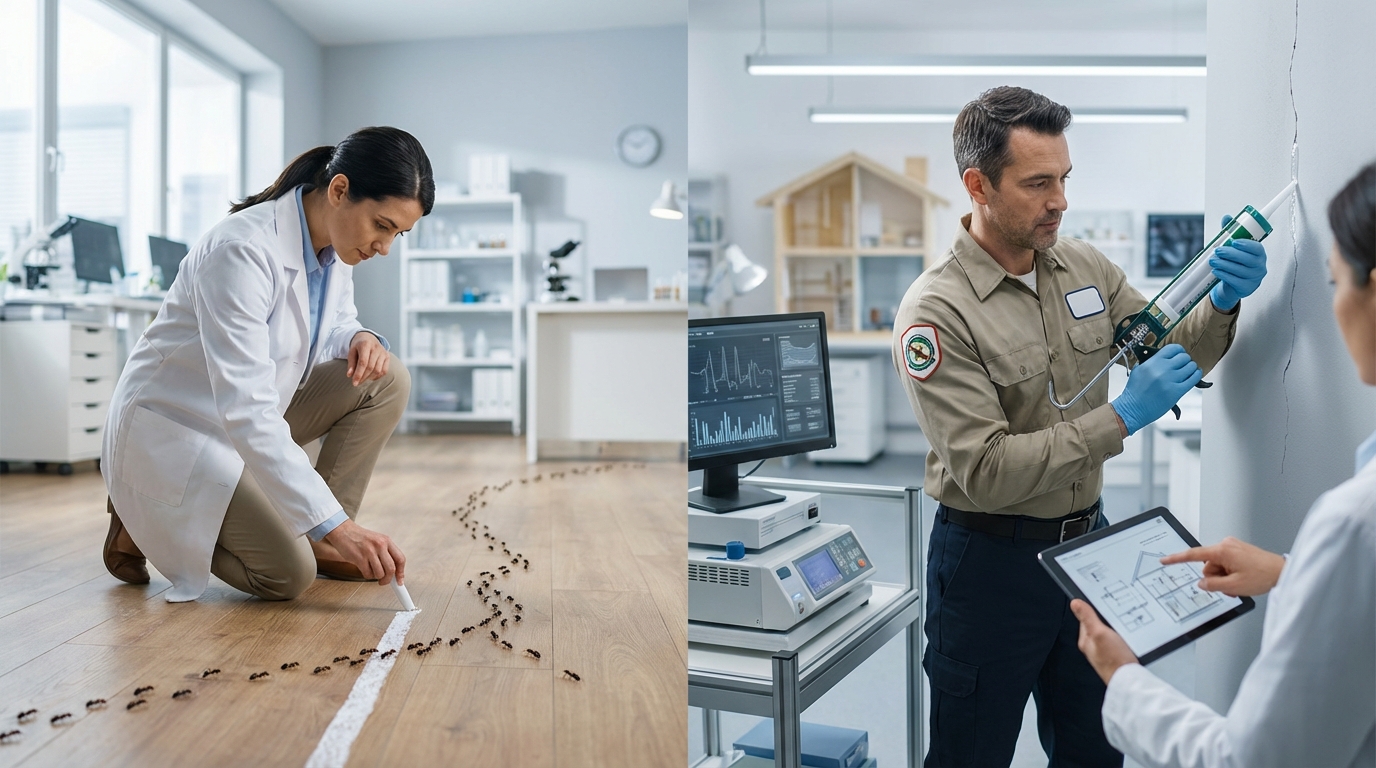 Krijt tegen mieren: Echte doeltreffendheid en oplossingen voor obstructie