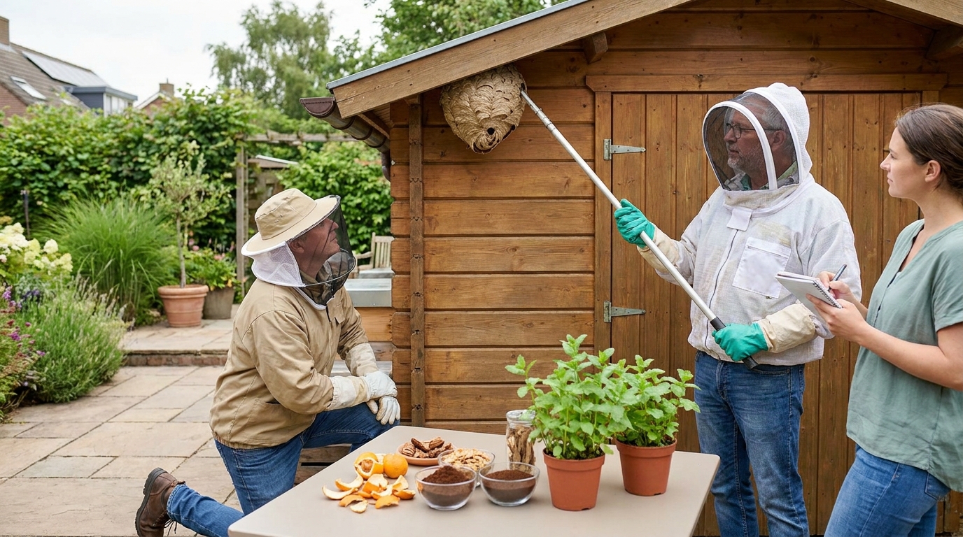 Faire fuir les guêpes : peut-on vraiment déplacer un nid installé ?