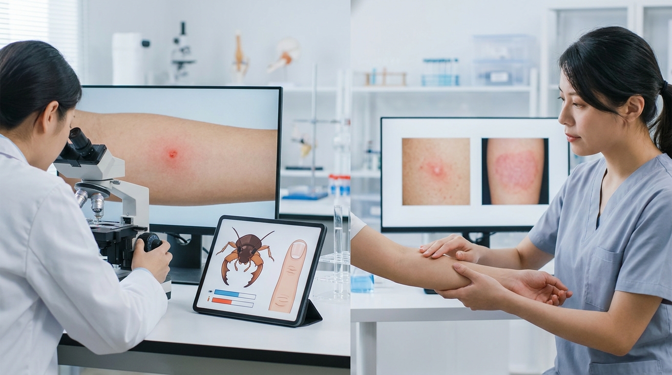 Kakkerlakkenbeet bij mensen: is het gevaarlijk en wat moet je doen?