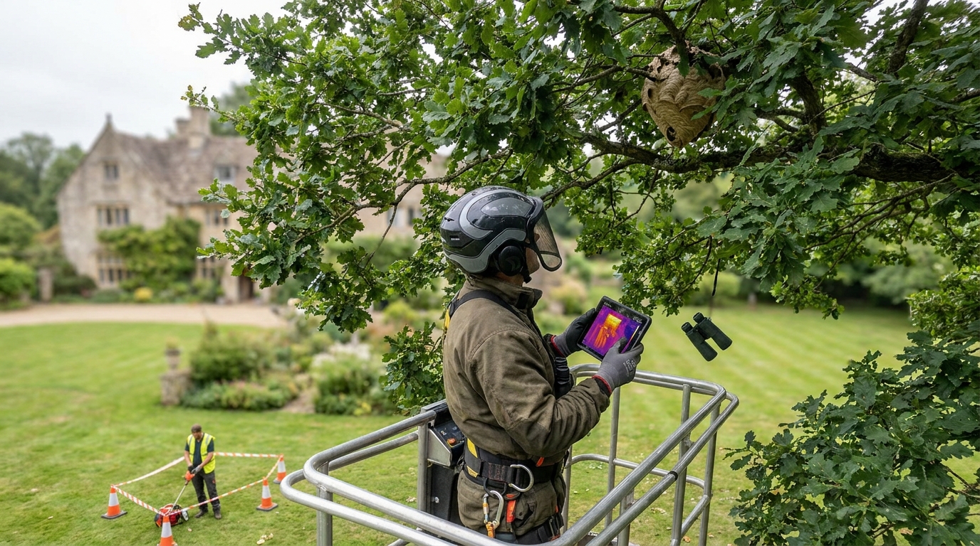 Horzels in bomen: detectie, risico's en oplossingen - Pest Patrol