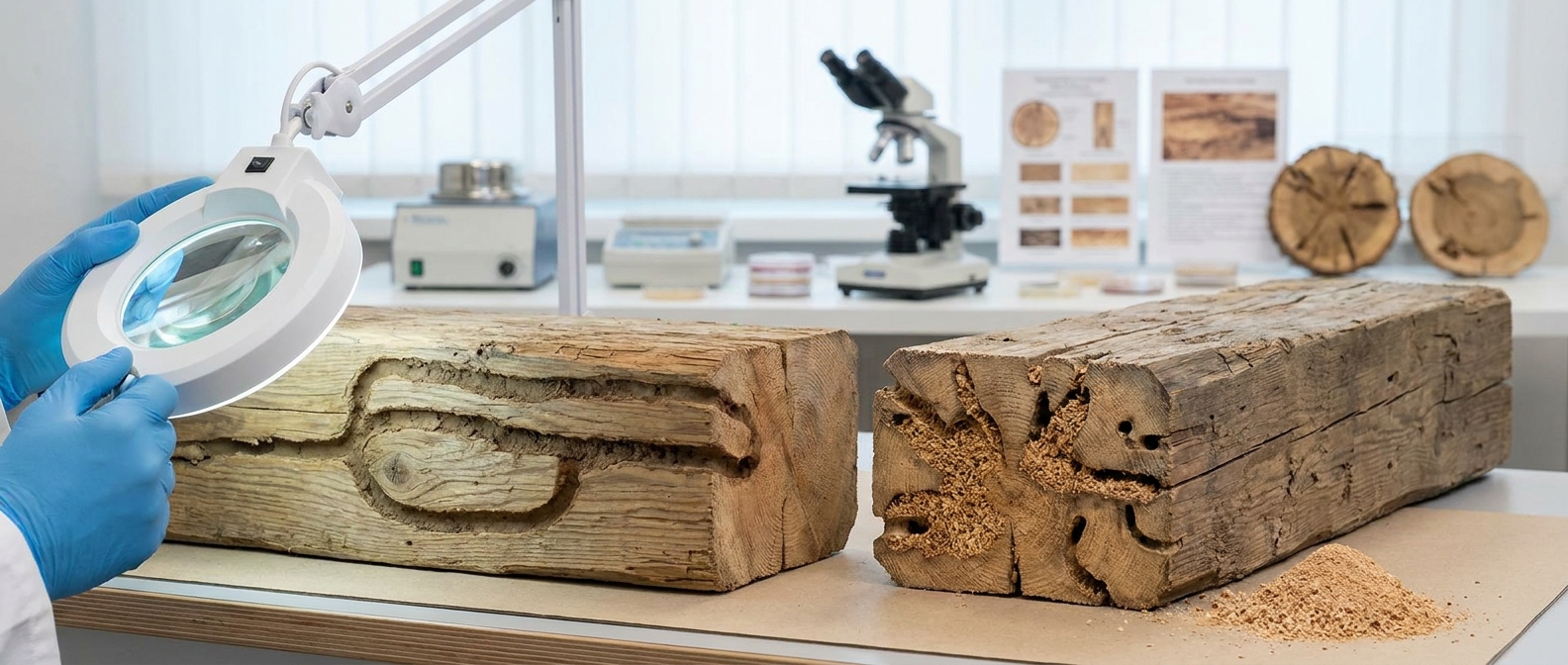 Hollow beam termite or other insect? Diagnostic guide