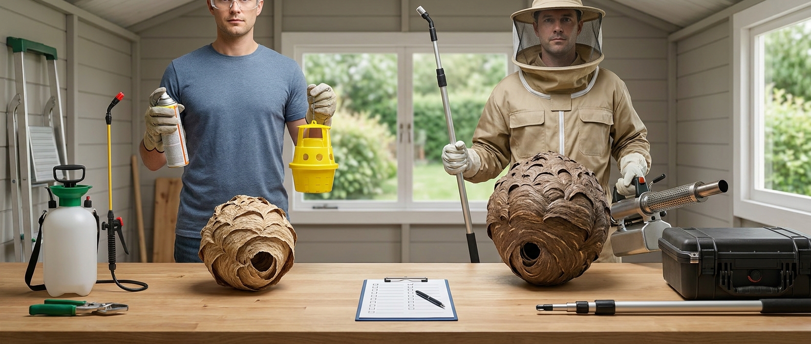 Horzels in je tuinhuisje: hoe kun je ze herkennen en elimineren?