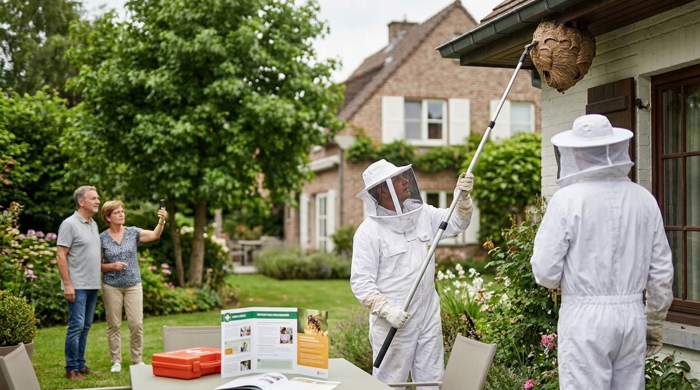 Frelon à Wezembeek-Oppem : Guide d'intervention et de signalement