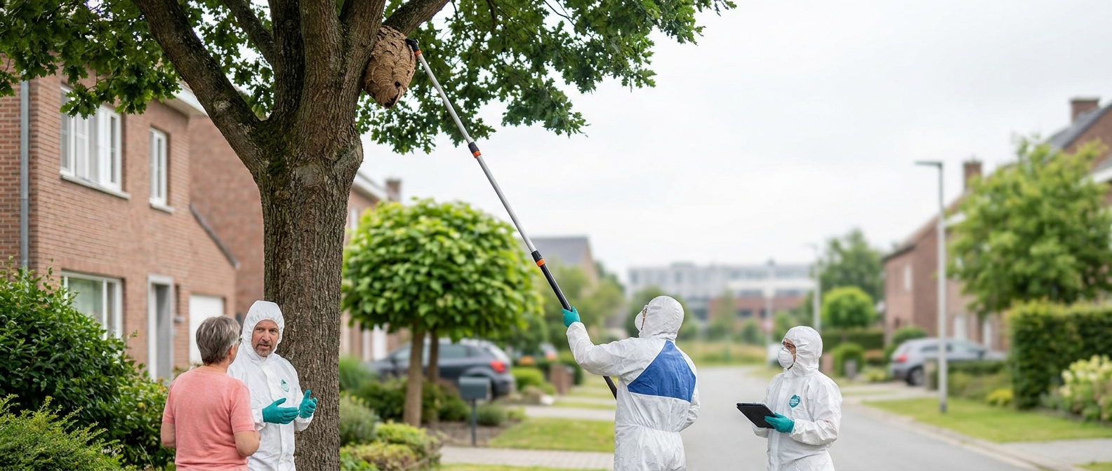 Horzel in Zaventem: Nestvernietiging en meldingsgids