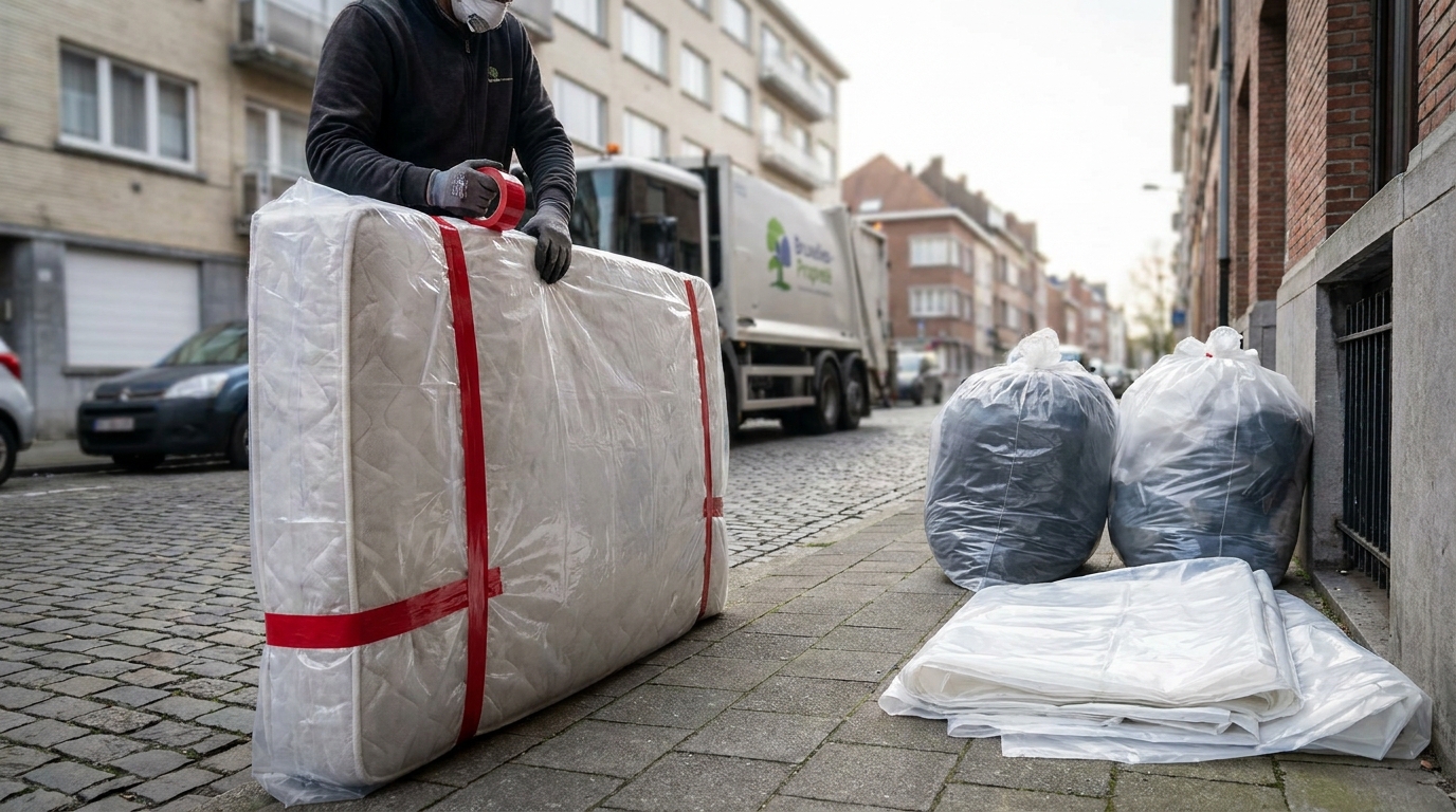 Een besmette matras verwijderen in Brussel: Handleiding en regels Brussels-Clean 11 Verwijdering van een besmette matras in Brussel: Gids en regels voor Brusselse Schoonmaak