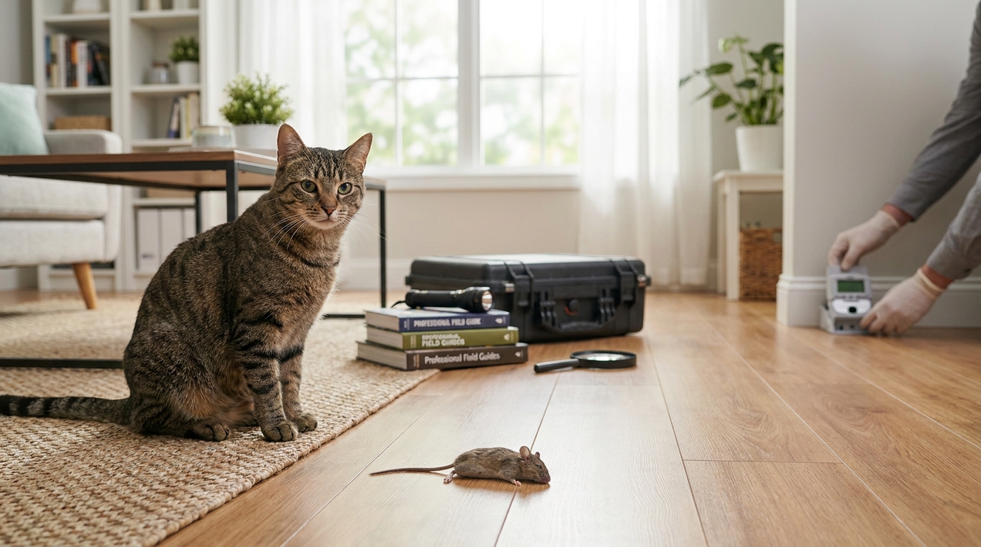 Chat et souris morte : décryptez ce comportement et les risques