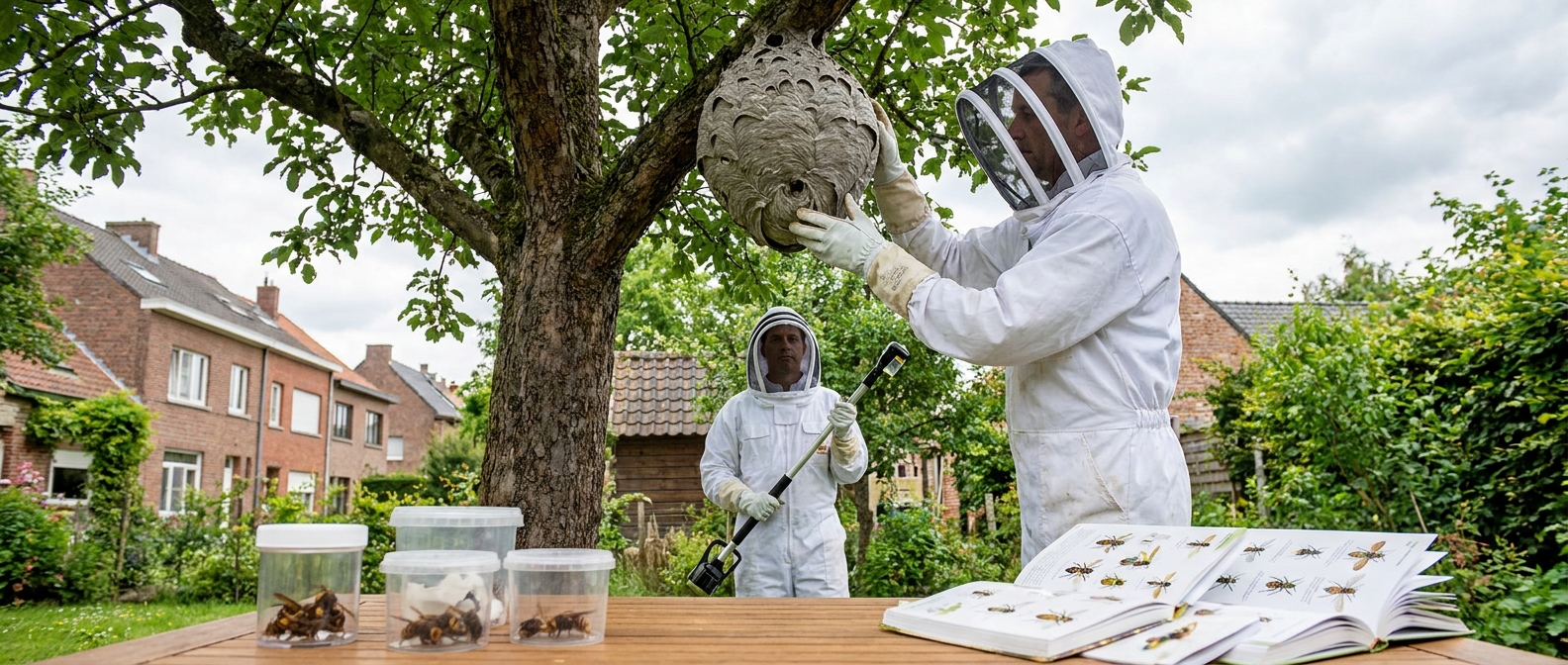 Aziatische horzel in Meise: Gids voor rapportage en lokale interventie