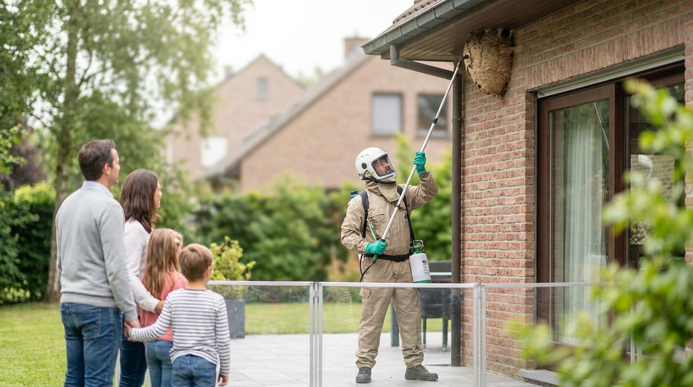 Wasp Nest Removal in Linkebeek: Rapid Response 7 Days a Week