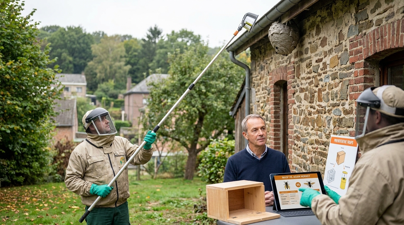 Wasp Nest Removal in Beersel: SOS Rapid Response
