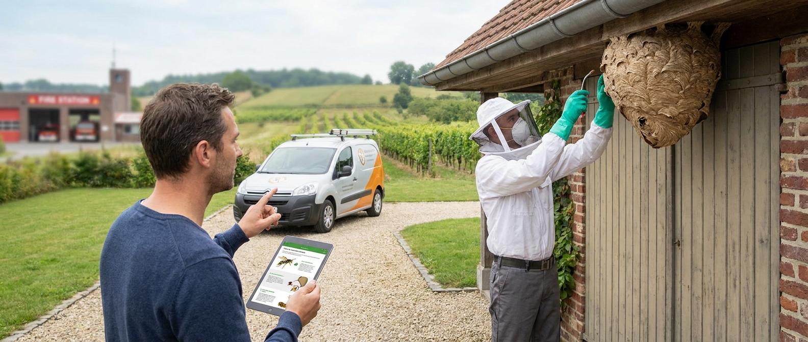 Wasp Nest Removal in Overijse: Service and Rates