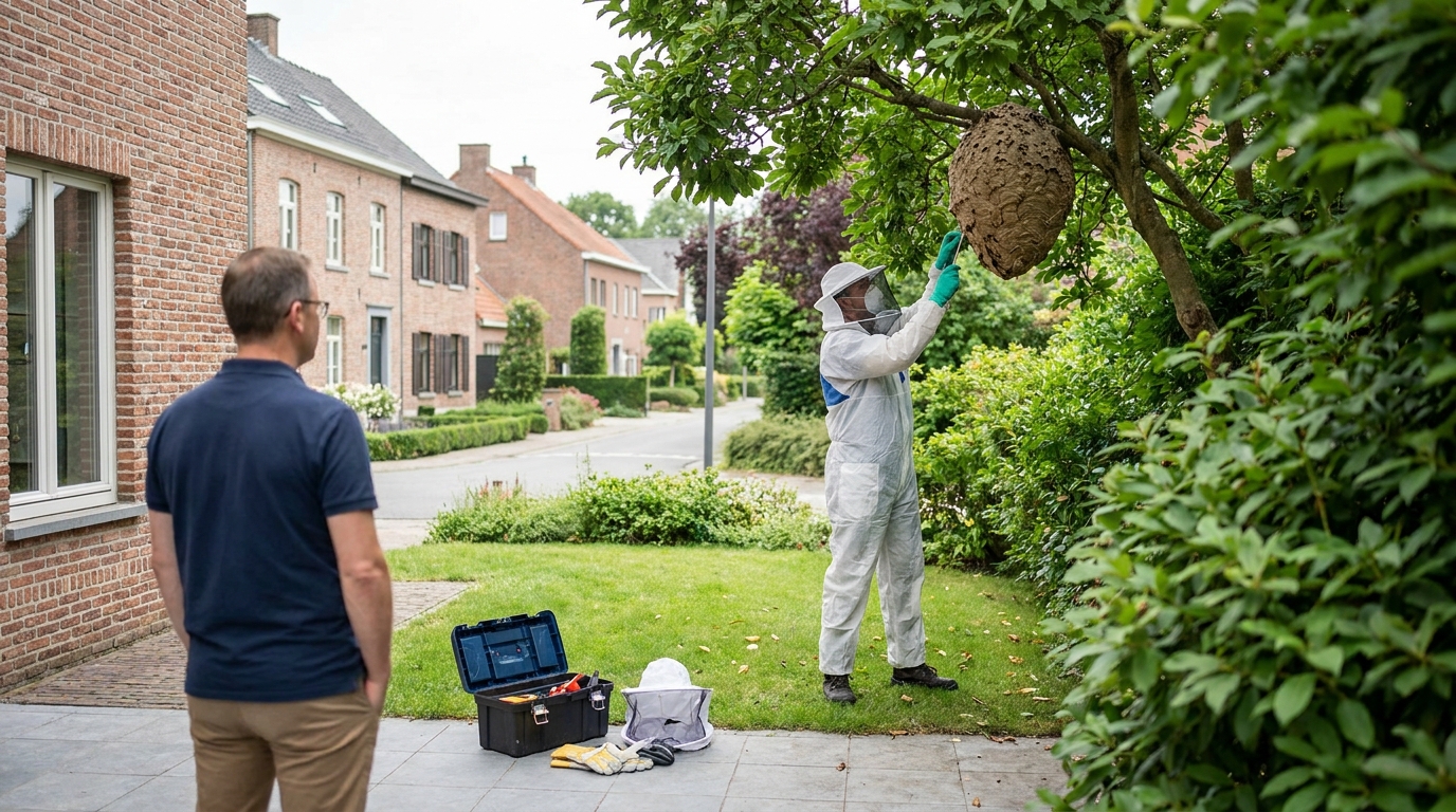 Wasp Nest Removal in Wemmel: Solutions and Emergency Services