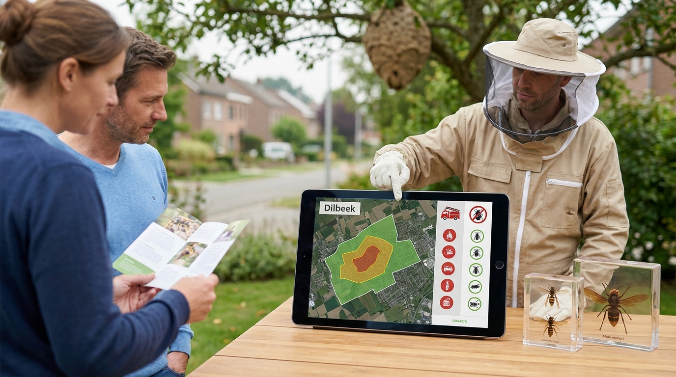 Wasp Nest Removal in Dilbeek: Rapid Response 7 Days a Week
