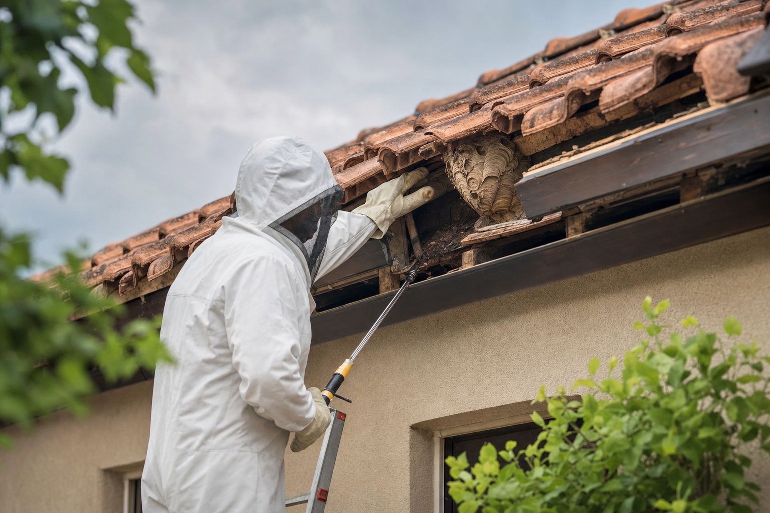 Wasps Under the Roof Tiles: Are They Dangerous, and How Can You Get Rid of Them?