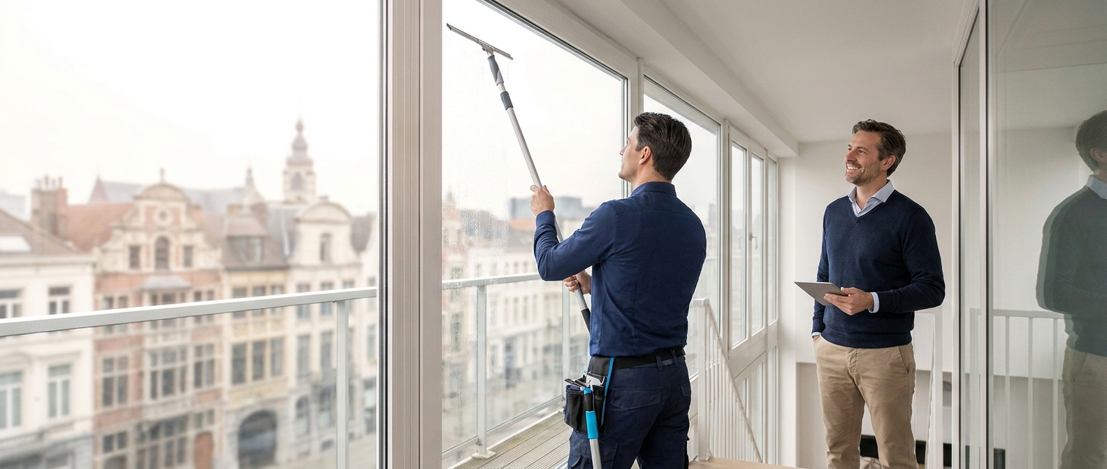 Residential Window Cleaning in Brussels: Get Your Quote in 1 Hour